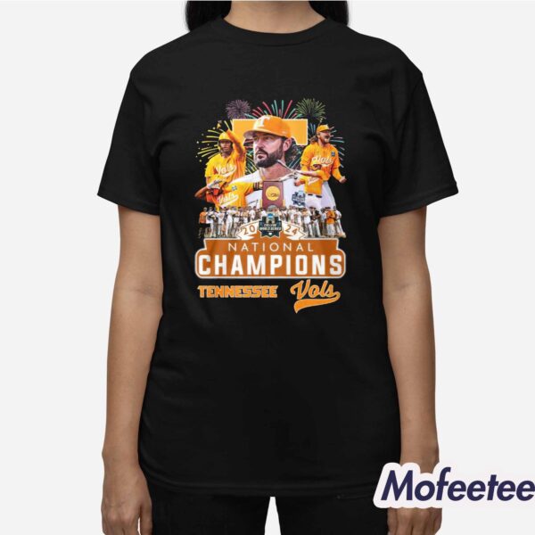 2024 College World Series National Champions Volunteers Shirt