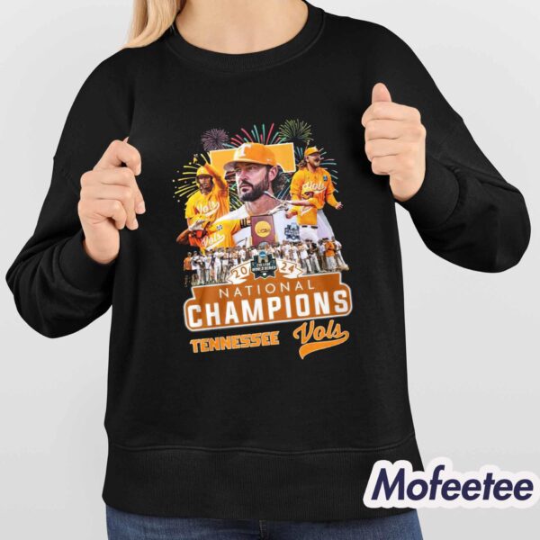 2024 College World Series National Champions Volunteers Shirt