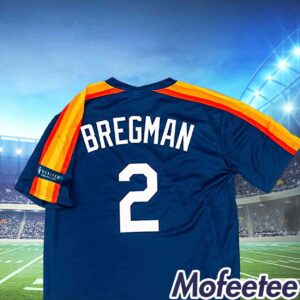 Alex Bregman Navy Rainbow Throwback Jersey 2024 Giveaway 1