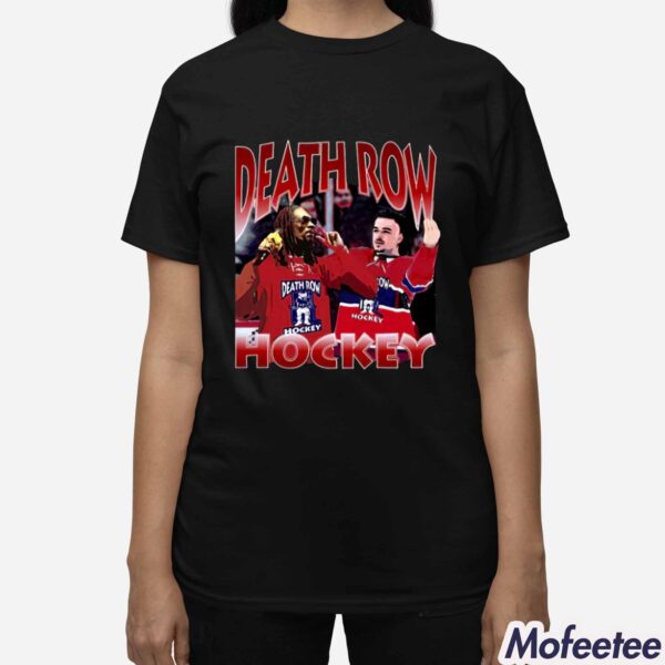 Arber Xhekaj Snoop Dogg Death Row Hockey Shirt