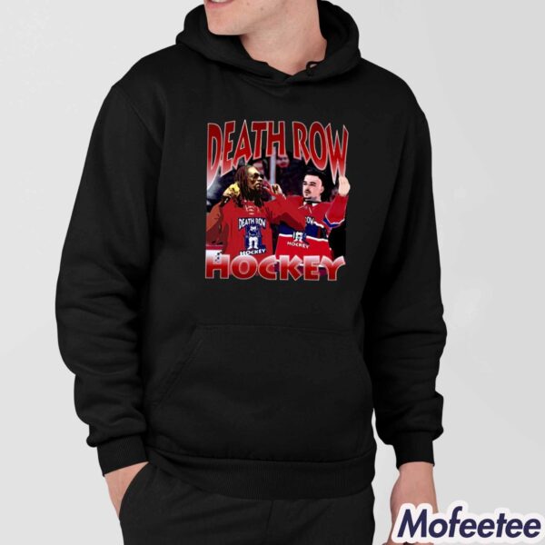 Arber Xhekaj Snoop Dogg Death Row Hockey Shirt