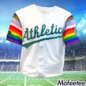 Athletics Pride Jersey 2024 Giveaway 1