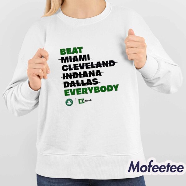 Beat Miami Cleveland Indians Dallas Everybody Shirt