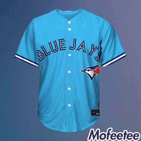 Blue Jays Danny Jansen New Blue Replica Jersey 2024 Giveaway
