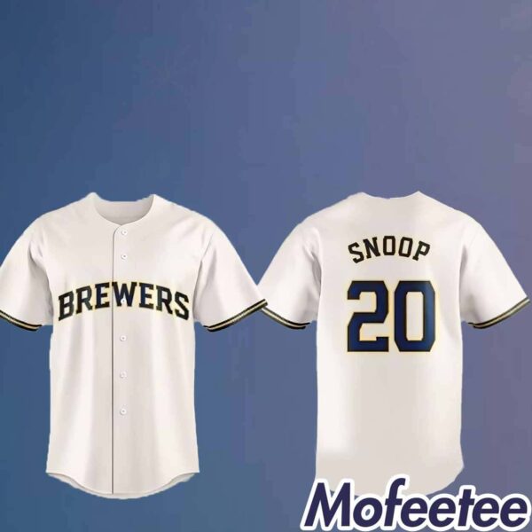 Brewers Snoop Dogg 20 Jersey