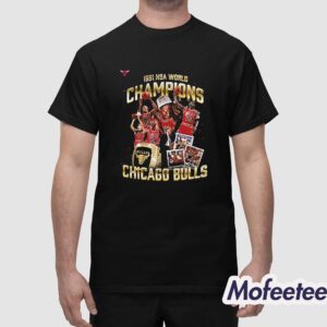 Bulls Champions June 12 1991 World Shirt 1