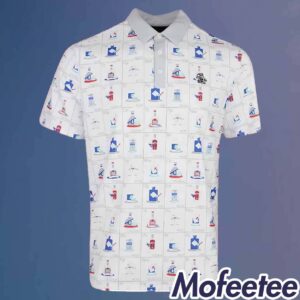 Cam Smith Print Petes Flash Cards Polo Shirt 1