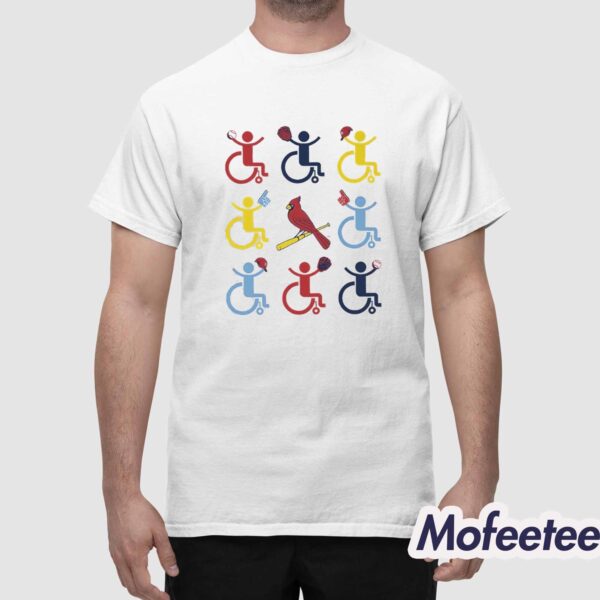 Cardinals Celebrate Disability Night Shirt 2024 Giveaway