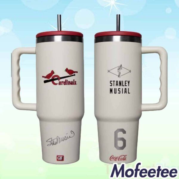 Cardinals Stanley Musial Tumbler Giveaway 2024