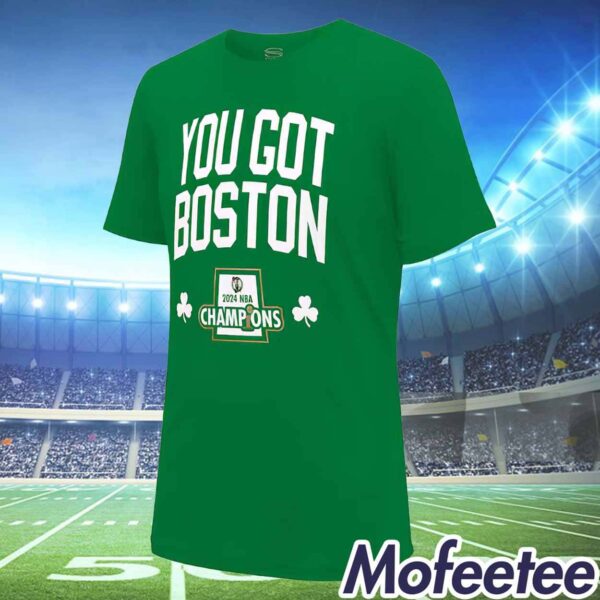 Celtics 2024 Finals Champions 18 Banners Shirt