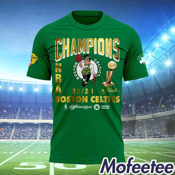 Celtics 2024 Finals Champions Different Here Shirt
