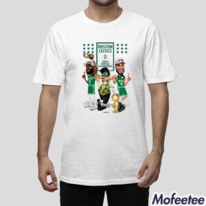Celtics 2024 World Champions Jayson Tatum Jaylen Brown Shirt 1