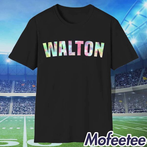 Celtics Bill Walton Tie Dye Shirt
