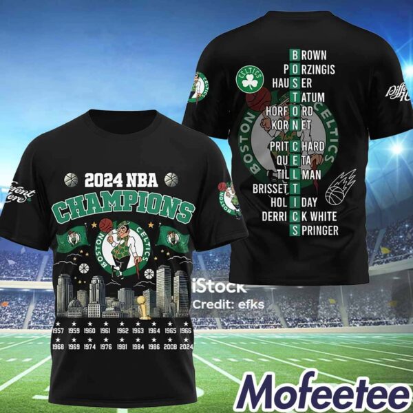 Celtics Championship 2024 Shirt
