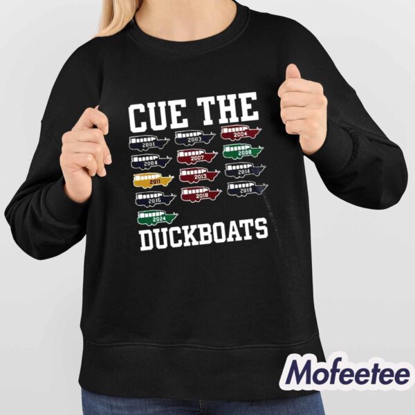 Celtics Cue The Duckboats 2024 Shirt