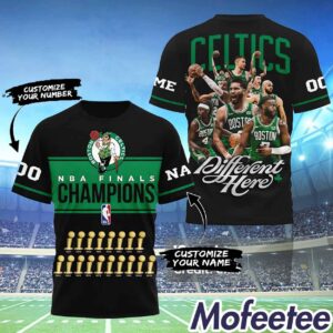 Celtics Finals 2024 18X Champions Different Here Shirt 1