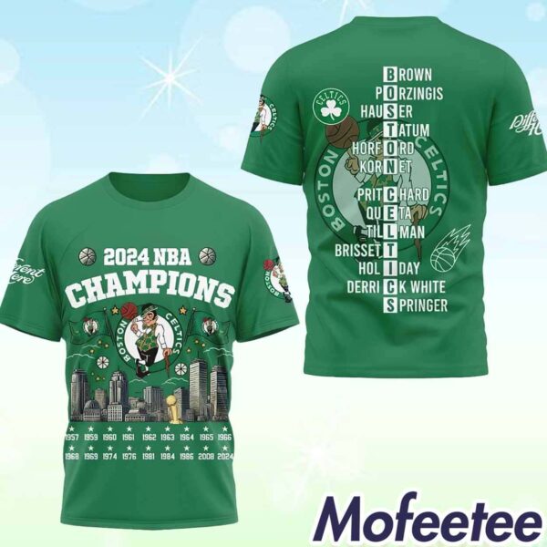 Celtics Finals Conference Championship 2024 Shirt