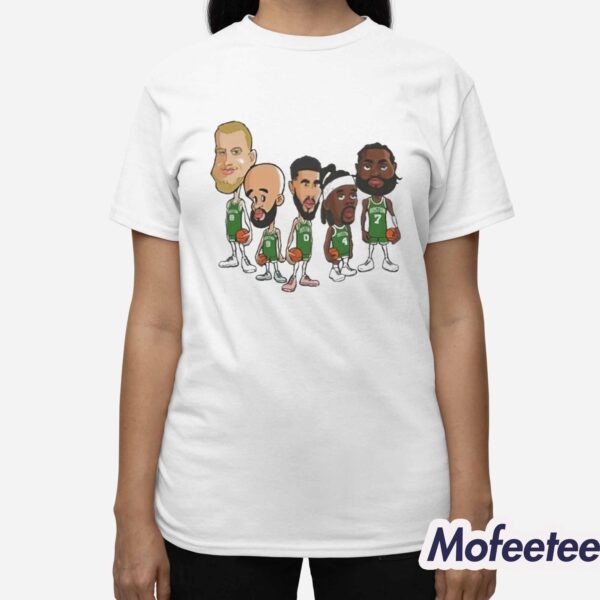 Celtics Jayson Tatum Jrue Holiday Derrick White Jaylen Brown 2024 Shirt