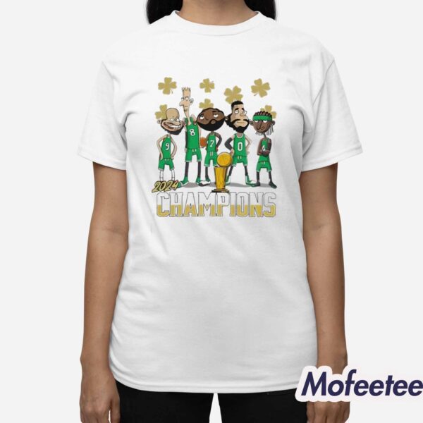 Celtics Pour One Out For The 2024 Champions Shirt