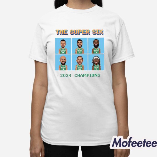 Celtics The Super Six The Finals Champions Shirt