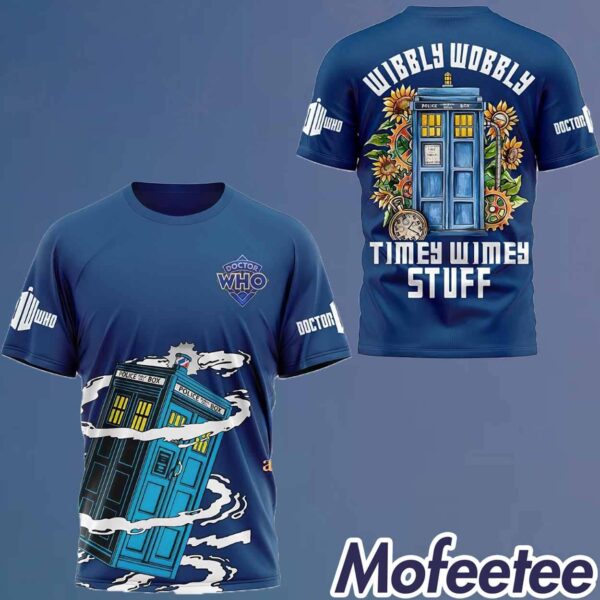 Doctor Who Wibbly Wobbly Timey Wimey Stuff Shirt