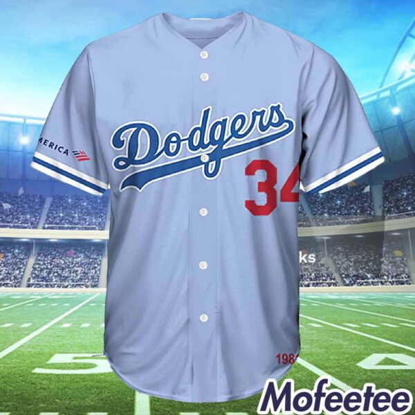 Dodgers Fernando Valenzuela Jersey Giveaway 2024