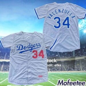 Dodgers Fernando Valenzuela Jersey 2024 Giveaway 1
