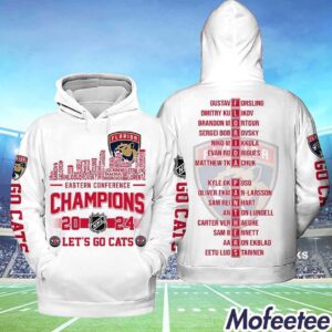 Eastern Conference Champions 2024 Panthers Lets Go Cats Hoodie 1