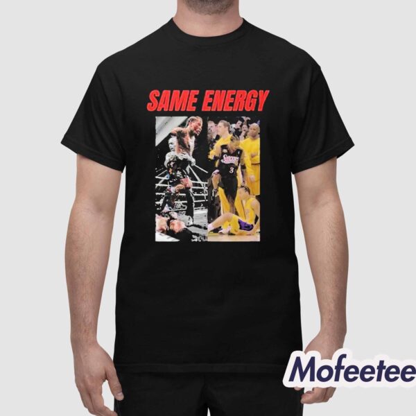 Gervonta Davis Boxing Same Energy Shirt