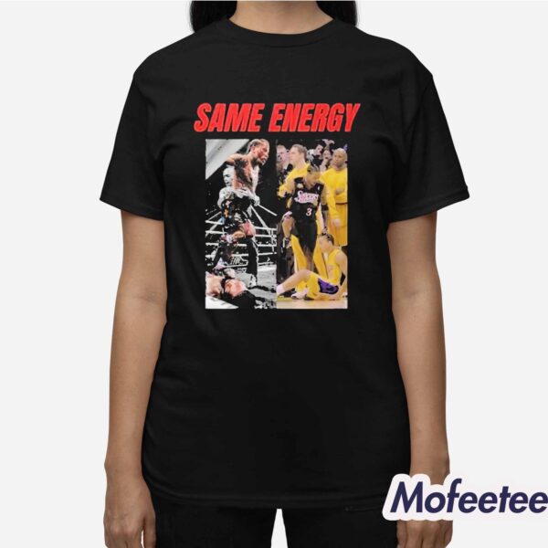 Gervonta Davis Boxing Same Energy Shirt