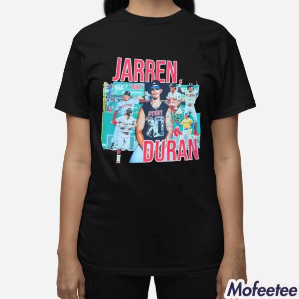 Jarren Duran Mark Contreras Custom Cutoff Shirt