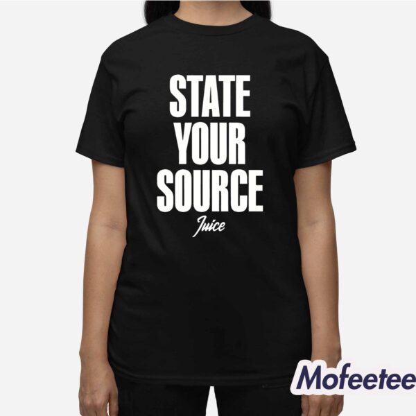Jaylen Brown State Your Source Shirt