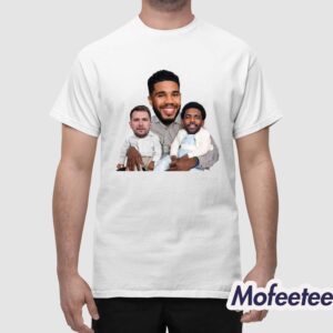 Jayson Tatum Carrying Kyrie Irving And Luka Doncic Shirt 1