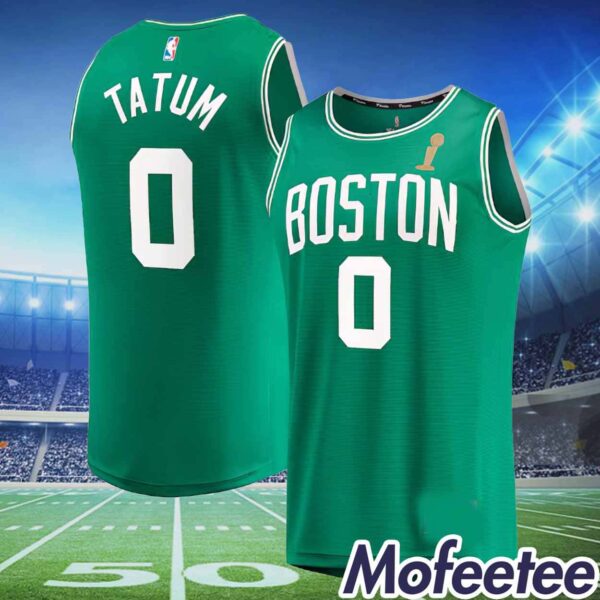 Jayson Tatum Celtics 2024 Finals Champions Jersey