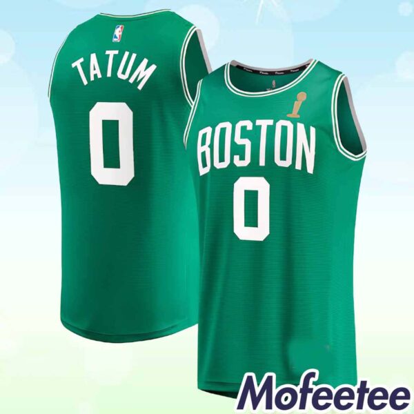 Jayson Tatum Celtics 2024 Finals Champions Jersey