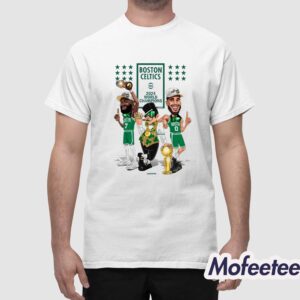Jayson Tatum Jaylen Brown Celtics 2024 World Champions Shirt 1