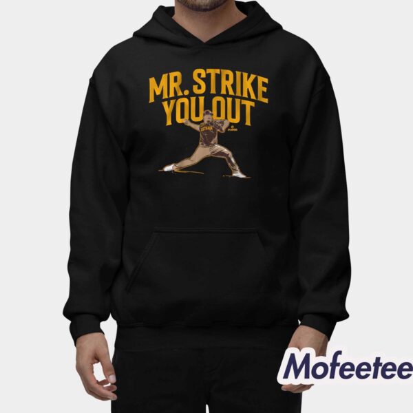 Jeremiah Estrada Mr Strike You Out Shirt