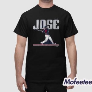 Jose Ramirez Slugger Swing Shirt 1