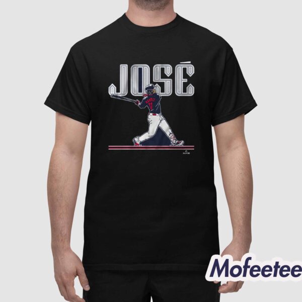 Jose Ramirez Slugger Swing Shirt