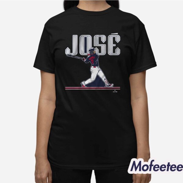 Jose Ramirez Slugger Swing Shirt