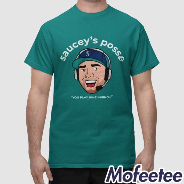Mariners Saucey’s Posse Shirt 2024 Giveaway
