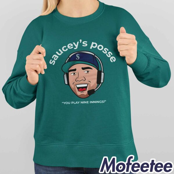 Mariners Saucey’s Posse Shirt 2024 Giveaway