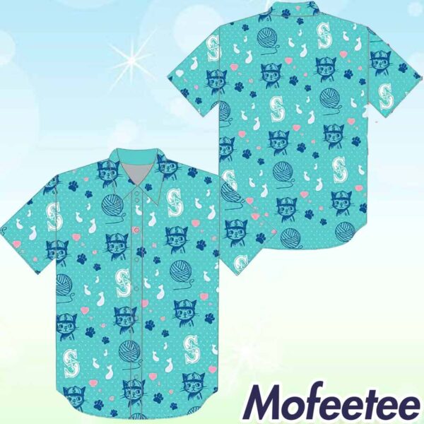 Mariners Take Meow’t to the Ballgame Hawaiian Shirt 2024 Giveaway