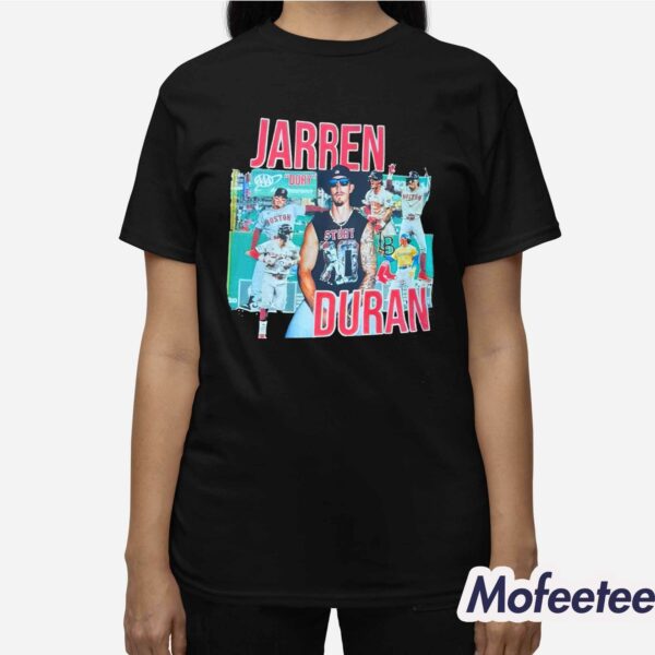 Mark Contreras Custom Jarren Duran Cutoff Shirt
