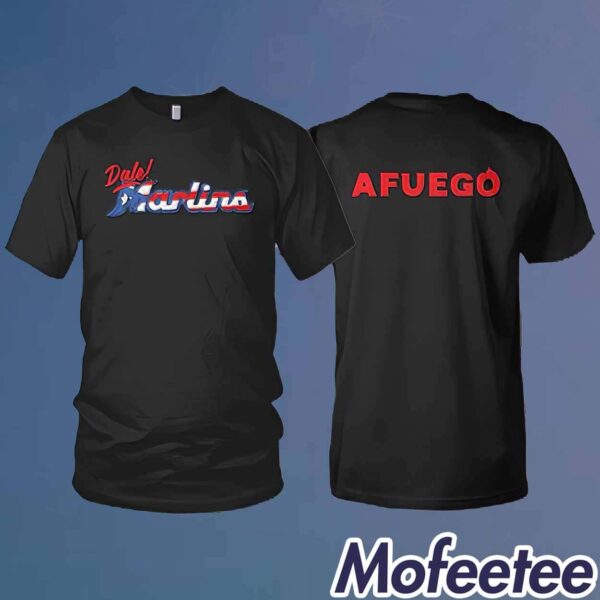 Marlins Dale Marlins Afuego Shirt 2024 Giveaway