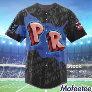 Marlins Puerto Rican Heritage Jersey 2024 Giveaway 1