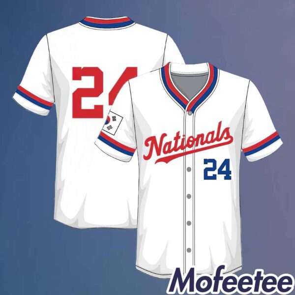 Nationals Korean Heritage Day Jersey 2024 Giveaway