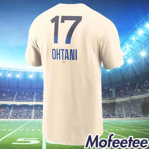 Shohei Ohtani 17 Dodgers City Connect Baseball 2024 Shirt