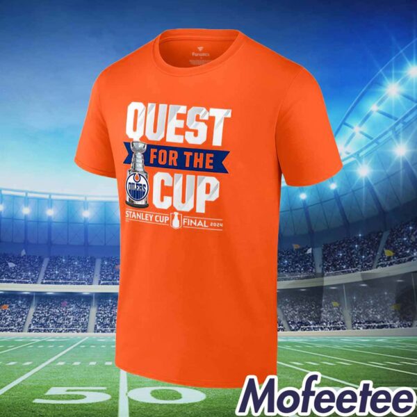 Oilers 2024 Quest For The Cup Shirt
