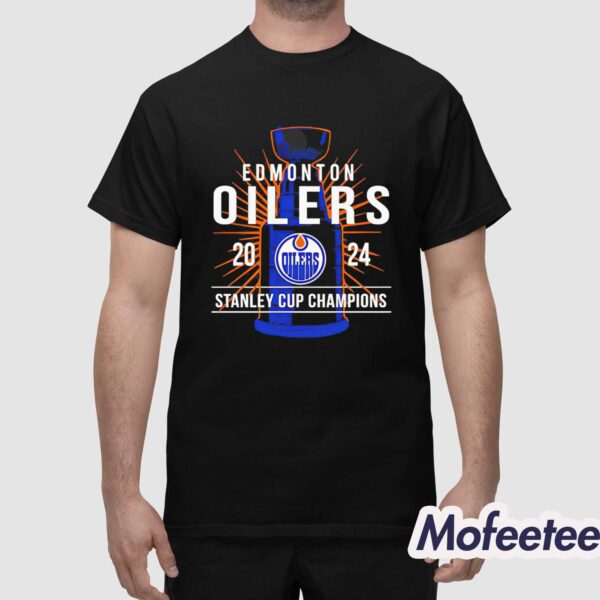 Oilers 2024 Stanley Cup Champions Shirt
